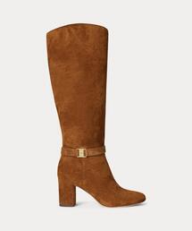 ポロ　ラルフローレン　 スエードウエスタンブーツ　ほぼ未使用 RALPH LAUREN｜カーフスキン スエード ウエスタン ブーツ | Rakuten