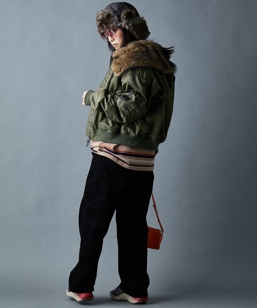 GEVS.(ジェイヴィス)の「綿100%マルチボーダーロングスリーブTシャツ<大きいサイズ有>GEVS.(Tシャツ/カットソー・レディース・ブラック系/ベージュ系・5L/4L/3L/LL/L/M)」の13枚目の写真