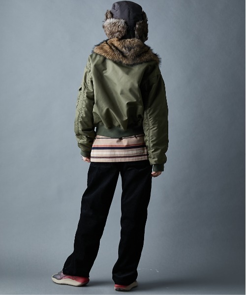 GEVS.(ジェイヴィス)の「綿100%マルチボーダーロングスリーブTシャツ<大きいサイズ有>GEVS.(Tシャツ/カットソー・レディース・ブラック系/ベージュ系・5L/4L/3L/LL/L/M)」の17枚目の写真