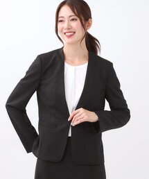 Reflect｜リフレクトのノーカラージャケット通販 - ZOZOTOWN