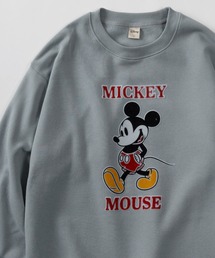 Disney（ディズニー）の「【71】【Disney/ディズニー】ミッキーマウス/ベイマックス アップリケ & 刺繍デザイン 裏起毛 スウェット（スウェット）」