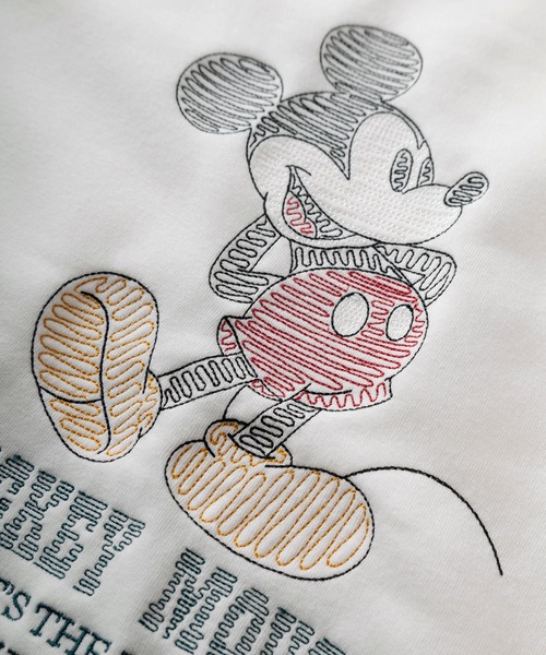 Disney（ディズニー）の「【71】【Disney/ディズニー】ミッキーマウス/ベイマックス アップリケ & 刺繍デザイン 裏起毛 スウェット（スウェット・レディース・ネイビー/ベージュ/ホワイト/ライトグレー/アッシュグレー/オフホワイト/ブルー/ダークグレー/ブラック/チャコールグレー・M/L/XL）」の21枚目の写真