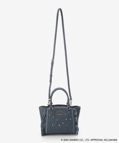 SAMANTHAVEGA(サマンサベガ)の「【はぴだんぶいコレクション】フラッター(ミニ)(ショルダーバッグ・レディース・ネイビー・FREE)」の2枚目の写真