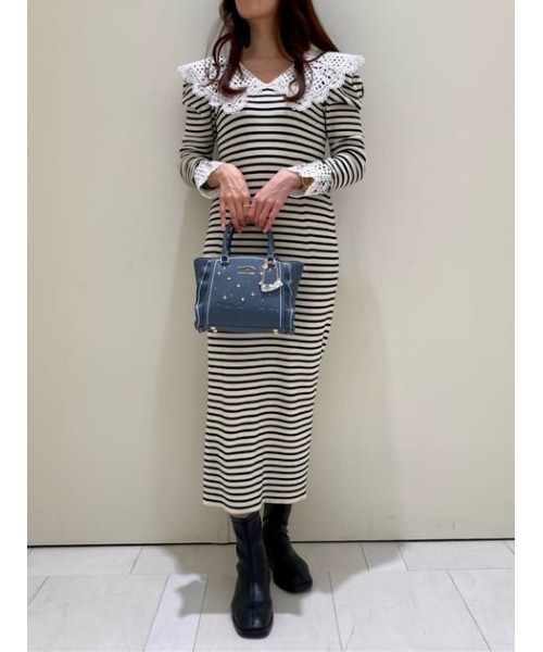 SAMANTHAVEGA(サマンサベガ)の「【はぴだんぶいコレクション】フラッター(ミニ)(ショルダーバッグ・レディース・ネイビー・FREE)」の11枚目の写真