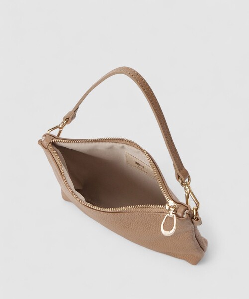 ANAYI（アナイ）の「◇シュリンクレザーバケットショルダーバッグ（トートバッグ・レディース・グレイッシュベージュ/キャメル・FREE）」の15枚目の写真