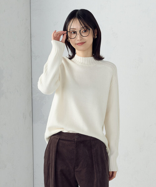セール】【ウォッシャブル】日本の色 ハイネックニット（ニット