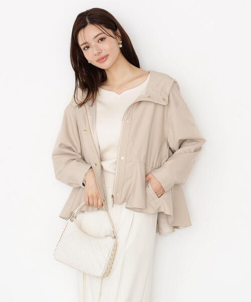 PROPORTION BODY DRESSING（プロポーションボディドレッシング）の「フード付きマウンテンパーカー / 1215255907（マウンテンパーカー・レディース・ピンク/ベージュ/ブラック/ブラウン・SMALL/MEDIUM）」の5枚目の写真