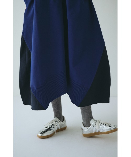 HeRIN.CYE（ヘリンドットサイ）の「Docking knit cardigan　　ドッキングニットカーディガン（カーディガン/ボレロ・レディース・ブラック/ブルー系その他3・FREE）」の18枚目の写真