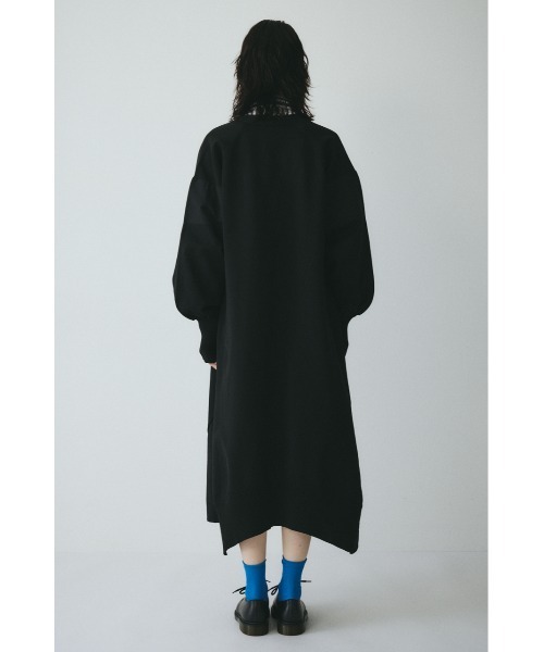 HeRIN.CYE（ヘリンドットサイ）の「Docking knit cardigan　　ドッキングニットカーディガン（カーディガン/ボレロ・レディース・ブラック/ブルー系その他3・FREE）」の4枚目の写真