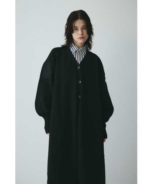 HeRIN.CYE（ヘリンドットサイ）の「Docking knit cardigan　　ドッキングニットカーディガン（カーディガン/ボレロ・レディース・ブラック/ブルー系その他3・FREE）」の5枚目の写真