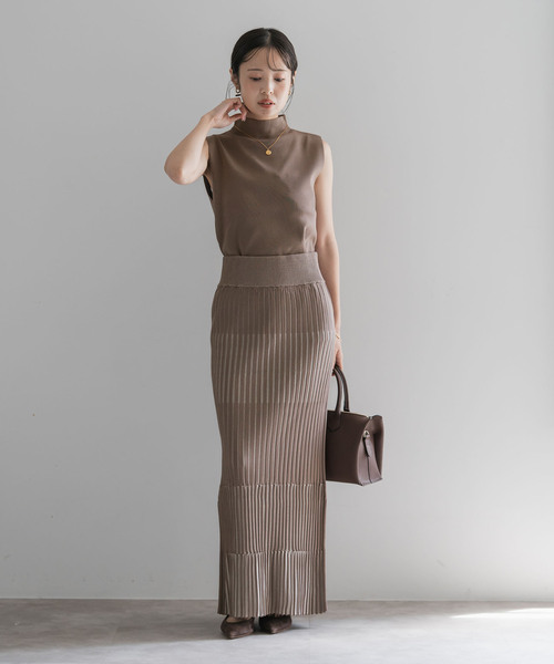 Noble - 美品♡ノーブル / ボトルネックニット 毛100％  ブラウン Noble - 美品♡ノーブル / ボトルネックニット 毛100％ ブラウン