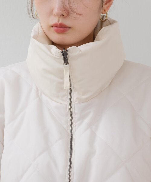 セール】キャンディスリーブリバーシブルミドルコート（ダウン