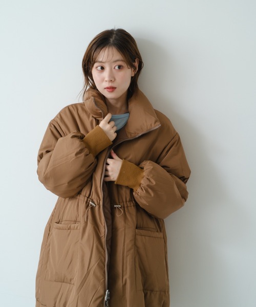 Kastane（カスタネ）の「キャンディスリーブリバーシブルミドルコート