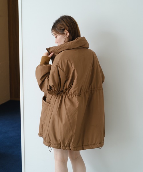 Kastane（カスタネ）の「キャンディスリーブリバーシブルミドルコート