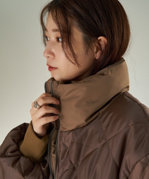 kastane キャンディスリーブリバーシブルミドルコート キャンディスリーブリバーシブルミドルコート | Kastane(カスタネ