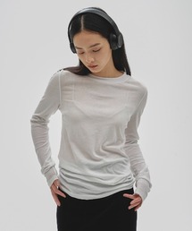 TODAYFUL(gDfCt)Highgauge Long T-shirts(TVc/Jbg\[)