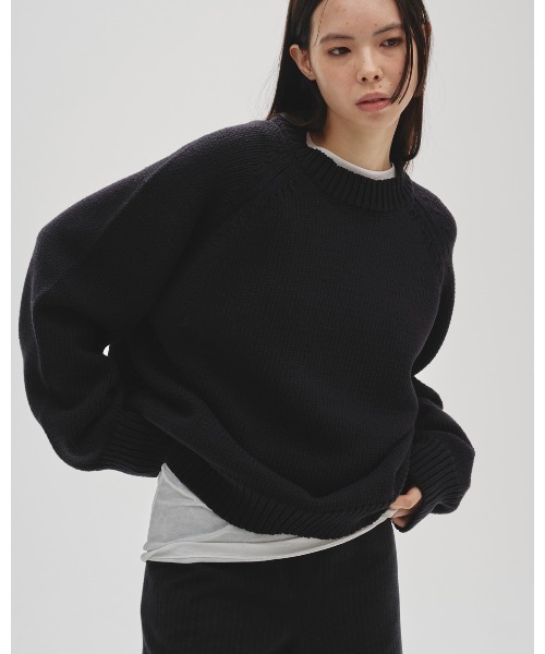 TODAYFUL（トゥデイフル）の「Highgauge Long T-shirts（Tシャツ/カットソー・レディース・ホワイト/バーガンディー/サックスブルー/ブラック・FREE）」の9枚目の写真