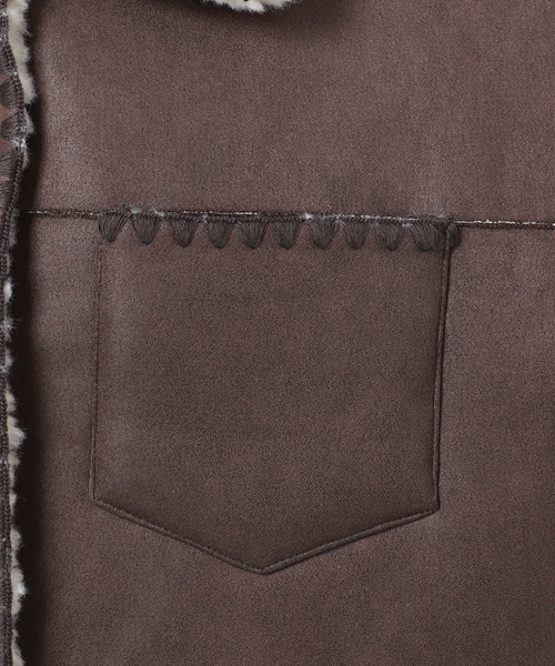 IENA LA BOUCLE（イエナラブークル）の「IENA LA BOUCLE リバーシブルファーリーボンディングブルゾン（その他アウター・レディース・アイボリー・FREE）」の18枚目の写真