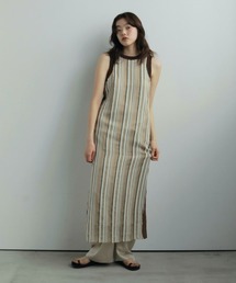 anuke | Sheer Stripe Onepiece(ワンピース)