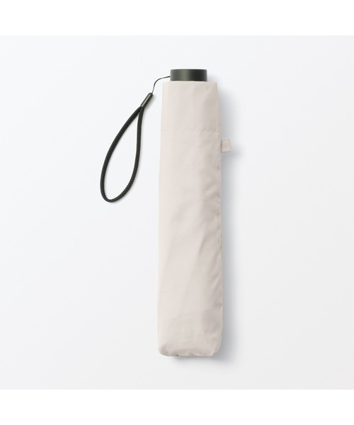 無印良品（ムジルシリョウヒン）の「晴雨兼用　折りたたみ傘（折りたたみ傘・レディース・ダークベージュ/カーキ系/ネイビー/ブラック/アイボリー・60cm）」の11枚目の写真