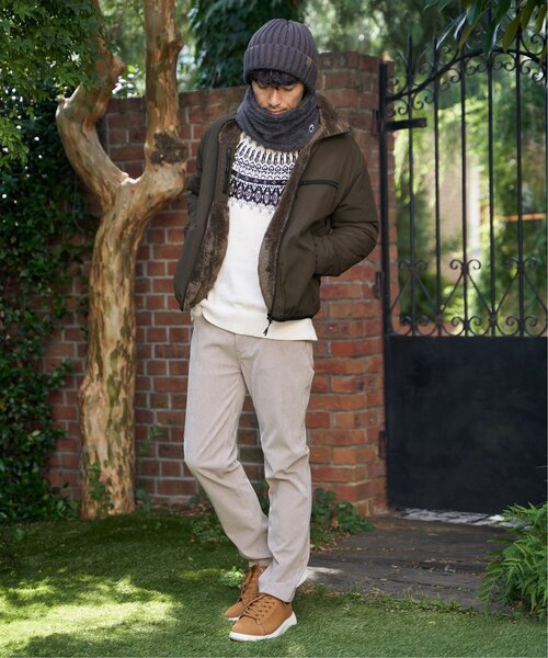 ikka(イッカ)の「ヌバックタッチコンフォートスニーカー(スニーカー・メンズ・ブラック/ベージュ・M/XL/L)」の21枚目の写真