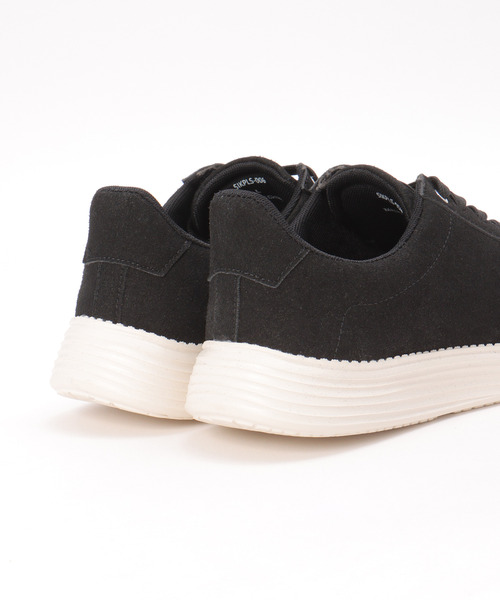 ikka(イッカ)の「ヌバックタッチコンフォートスニーカー(スニーカー・メンズ・ブラック/ベージュ・M/XL/L)」の8枚目の写真