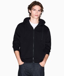 ARMANI EXCHANGE（アルマーニエクスチェンジ）の「【A|X アルマーニ エクスチェンジ】オールオーバーキルティングロゴフード ジップアップスウェットシャツ（スウェット）」