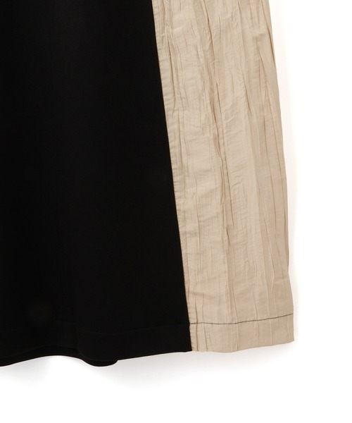 WEB限定】フロントZIPコンビギャザーワンピース（ワンピース）｜ADAM