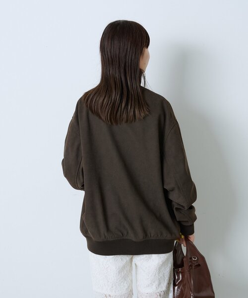 WHIMSIC(ウィムジック)の「【UNISEX/2サイズ展開】A-1 ジャケット(ブルゾン・メンズ・キャメル/ブラウン・2/1)」の7枚目の写真