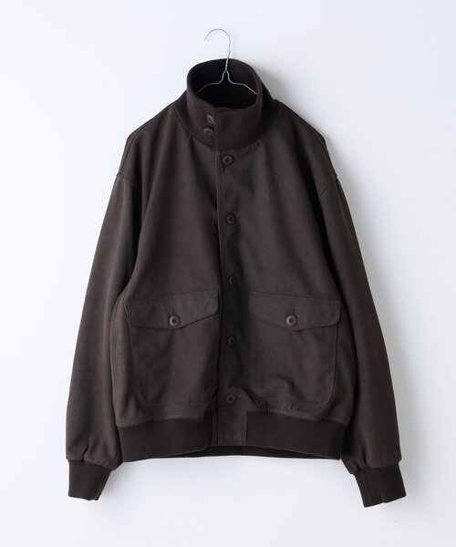 WHIMSIC(ウィムジック)の「【UNISEX/2サイズ展開】A-1 ジャケット(ブルゾン・メンズ・キャメル/ブラウン・2/1)」の16枚目の写真