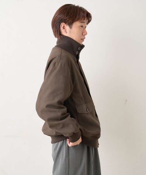WHIMSIC(ウィムジック)の「【UNISEX/2サイズ展開】A-1 ジャケット(ブルゾン・メンズ・キャメル/ブラウン・2/1)」の18枚目の写真