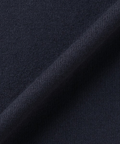 TOKYO SHIRTS（トウキョウシャツ）の「ニット 配色襟付 プルオーバー（ニット/セーター・レディース・ネイビー/チャコール・M/L）」の4枚目の写真