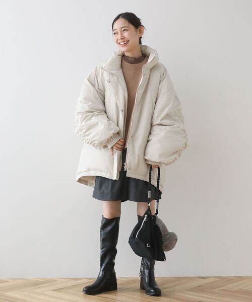 Green　Parks（グリーンパークス）の「合成皮革 ショートパンツ（その他パンツ・レディース・ブラック/ブラウン・FREE）」の7枚目の写真