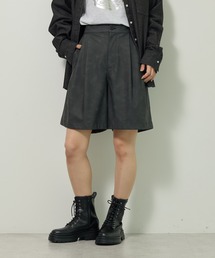 Green Parks | 合成皮革 ショートパンツ(その他パンツ)