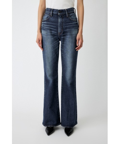 MVS D/BLU FLARE(L)（デニムパンツ）｜MOUSSY（マウジー）の