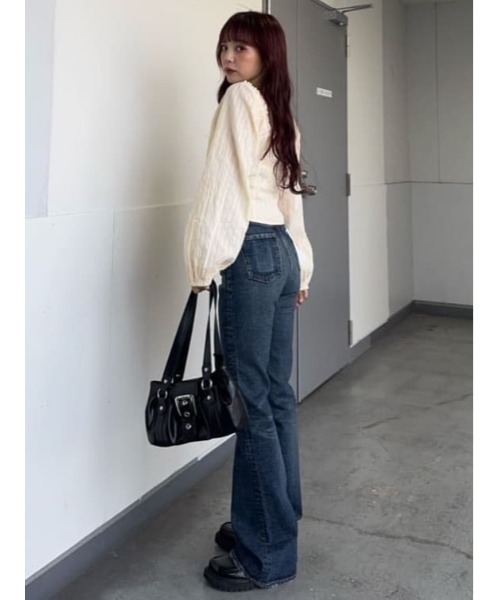 シリーズ累計24万本販売】MVS D/BLU FLARE(L)（デニムパンツ）｜MOUSSY