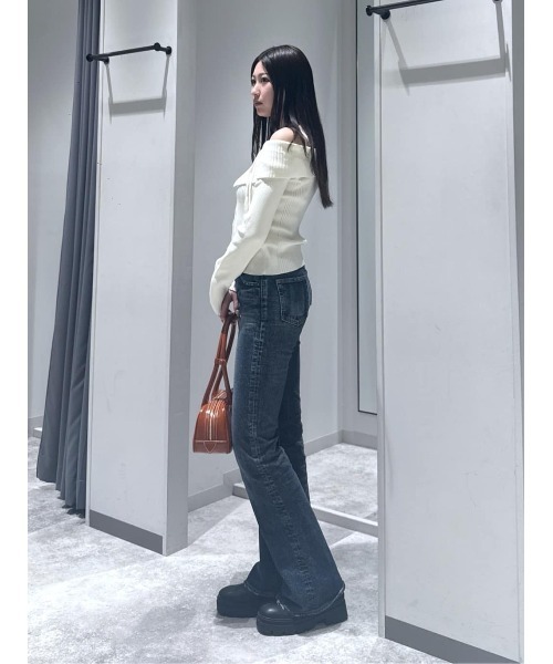 シリーズ累計24万本販売】MVS D/BLU FLARE(L)（デニムパンツ）｜MOUSSY