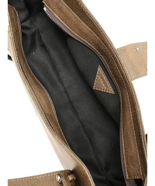 EMODA（エモダ）の「ヴィンテージライクアイレットバッグ（ハンドバッグ・レディース・ブラウン/ピンク/ブラック・FREE）」の12枚目の写真