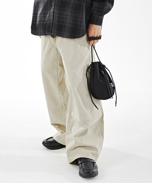 meltum(メルタム)の「CORDURA DRAWSTRING BAG(ボディバッグ/ウエストポーチ・メンズ・ブラック×ブルー/ブラック/ブラック×グレー・FREE)」の8枚目の写真