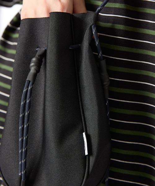 meltum(メルタム)の「CORDURA DRAWSTRING BAG(ボディバッグ/ウエストポーチ・メンズ・ブラック×ブルー/ブラック/ブラック×グレー・FREE)」の21枚目の写真