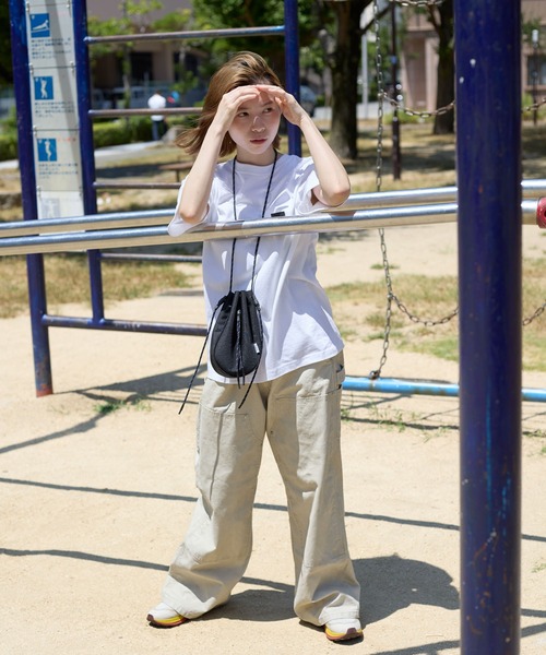 meltum(メルタム)の「CORDURA DRAWSTRING BAG(ボディバッグ/ウエストポーチ・メンズ・ブラック×ブルー/ブラック/ブラック×グレー・FREE)」の9枚目の写真