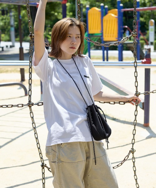 meltum(メルタム)の「CORDURA DRAWSTRING BAG(ボディバッグ/ウエストポーチ・メンズ・ブラック×ブルー/ブラック/ブラック×グレー・FREE)」の12枚目の写真