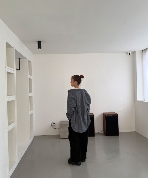 4INT.(フォイント)の「【UNISEX】カーゴ ストリング スウェット ワイド パンツ(カーゴパンツ・レディース・ライトグレー/ブラック/カーキ/グレー・FREE)」の12枚目の写真