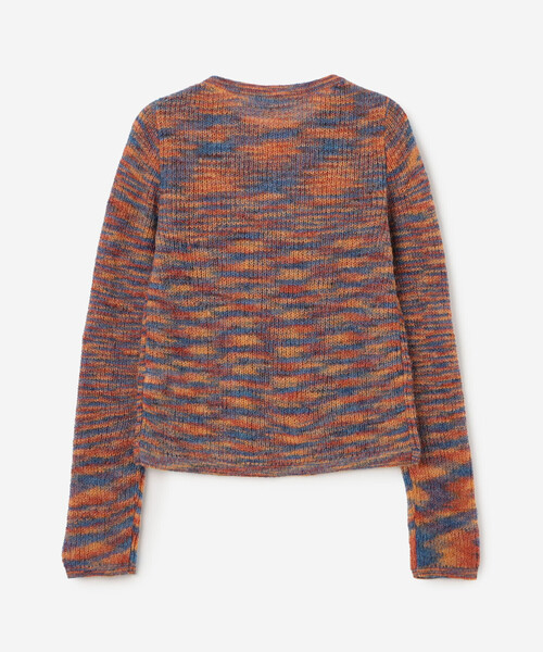 RYE TENDER（ライテンダー）の「RYE TENDER | 長袖 ニットプルオーバー WOMEN（ニット/セーター・レディース・ブルー系その他/グリーン系その他/オレンジ系その他・0）」の6枚目の写真