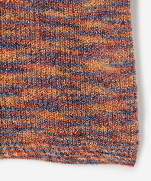 RYE TENDER（ライテンダー）の「RYE TENDER | 長袖 ニットプルオーバー WOMEN（ニット/セーター・レディース・ブルー系その他/グリーン系その他/オレンジ系その他・0）」の9枚目の写真