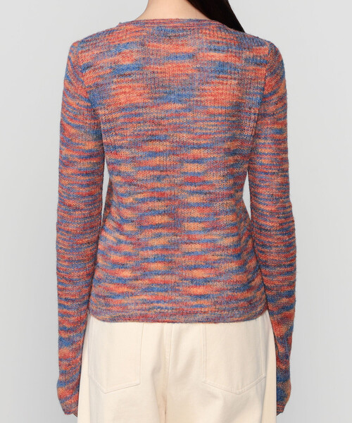 RYE TENDER（ライテンダー）の「RYE TENDER | 長袖 ニットプルオーバー WOMEN（ニット/セーター・レディース・ブルー系その他/グリーン系その他/オレンジ系その他・0）」の12枚目の写真