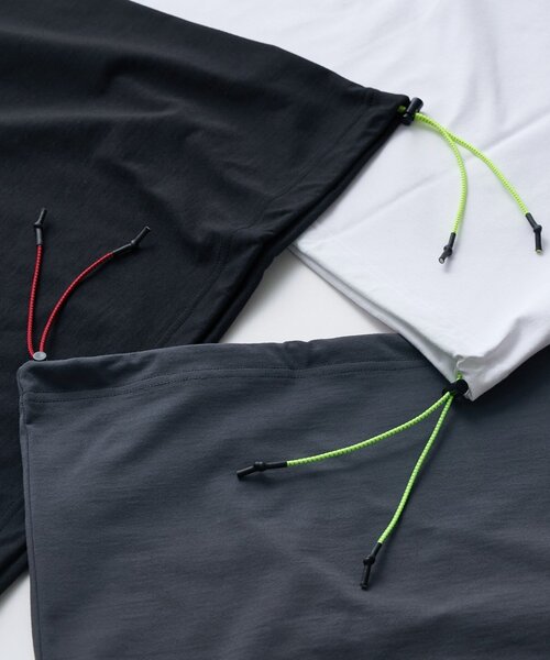 Franklin Climbing（フランクリンクライミング）の「【Franklin Climbing】アルパインヘヴィーウェイトロンTEE（Tシャツ/カットソー・レディース・チャコールグレー/オフホワイト/ブラック・MEDIUM/LARGE）」の18枚目の写真