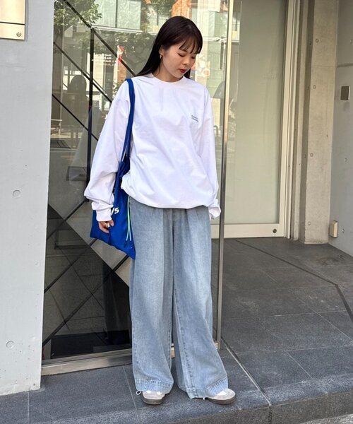 Franklin Climbing（フランクリンクライミング）の「【Franklin Climbing】アルパインヘヴィーウェイトロンTEE（Tシャツ/カットソー・レディース・チャコールグレー/オフホワイト/ブラック・MEDIUM/LARGE）」の20枚目の写真