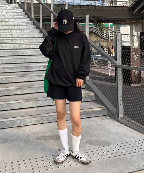 Franklin Climbing（フランクリンクライミング）の「【Franklin Climbing】アルパインヘヴィーウェイトロンTEE（Tシャツ/カットソー・レディース・チャコールグレー/オフホワイト/ブラック・MEDIUM/LARGE）」の22枚目の写真