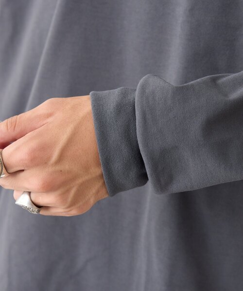 Franklin Climbing（フランクリンクライミング）の「【Franklin Climbing】アルパインヘヴィーウェイトロンTEE（Tシャツ/カットソー・レディース・チャコールグレー/オフホワイト/ブラック・MEDIUM/LARGE）」の16枚目の写真